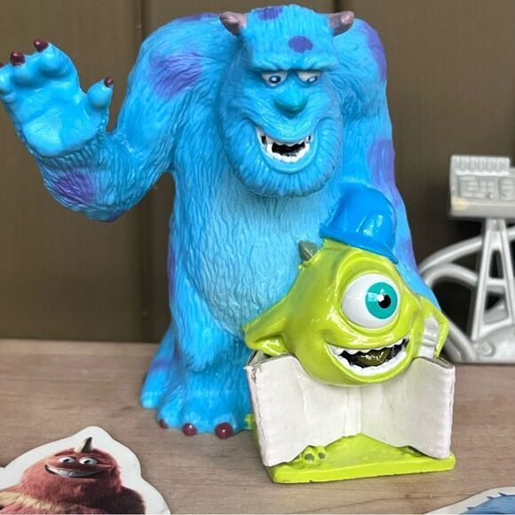 Disney Pixar 2001 Monsters Inc. Deco Pac Cake Topper Set - Picture 3 of 10
